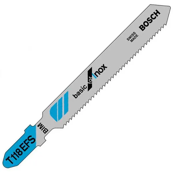 Лобзикові пилки T 118 EFS Basic for Stainless Steel, BIM 3шт