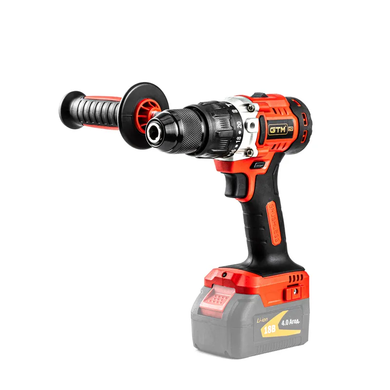 Шурупокрут акумуляторний удірний GTM DSI18/80BL — Photo 1