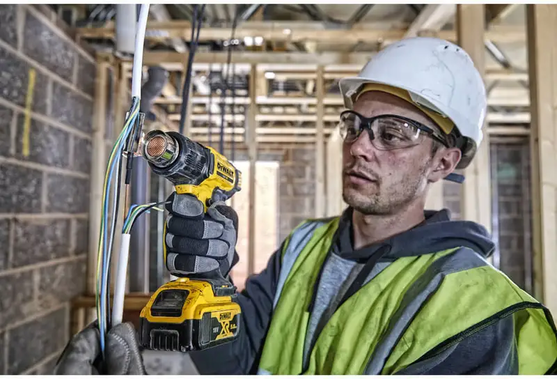 Пістолет гарячого повітря - фен акумуляторний DeWALT DCE530N — Photo 5