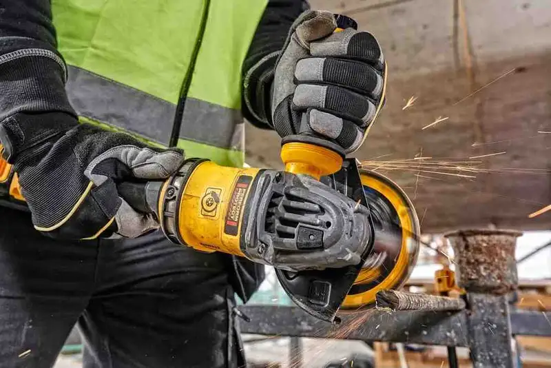 Шліфмашина кутова - болгарка акумуляторна безщіткова DeWALT DCG418SHDX2 — Photo 5