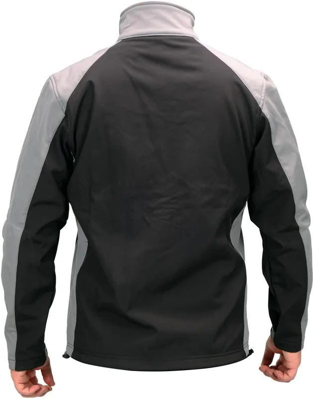 Куртка робоча SOFTSHELL YATO розмір S, чорно-сіра, 3 кишені, 96% поліестер і 4% спандекс(DW) — Photo 4