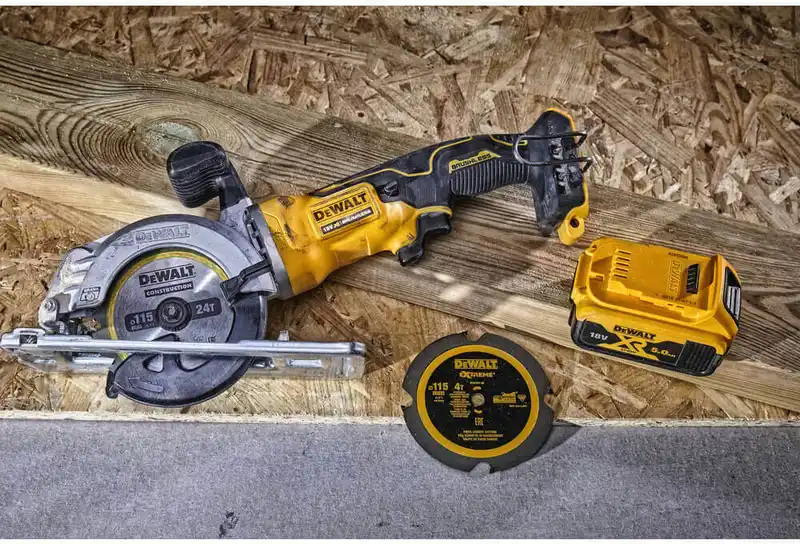 Пила дискова акумуляторна безщіткова DeWALT DCS571P2 — Photo 5