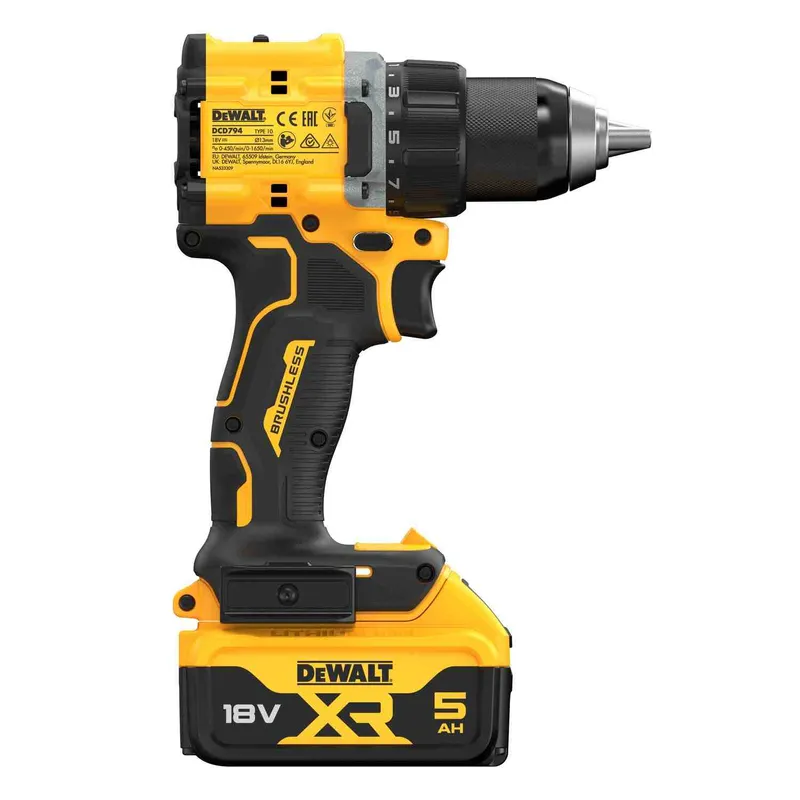 Дриль-шуруповерт акумуляторний безщітковий DeWALT DCD794P2T — Photo 3