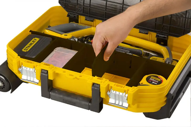 Ящик техніка FATMAX®, 540 х400 х 435 мм, армований скловолокном, оснащений колесами STANLEY FMST1-72383 — Photo 10