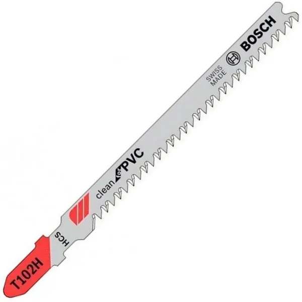 PRO 3 Лобзикових пилки T 102 H Clean for PVC, HCS, 100 мм