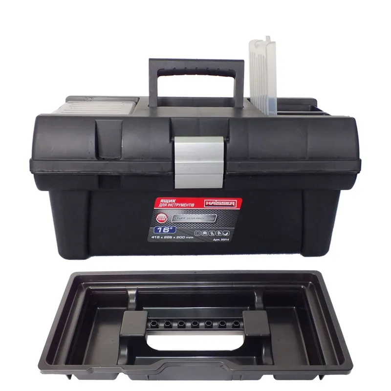 Ящик для інструментів 16" Staff Semi Profi Alu Haisser 90014