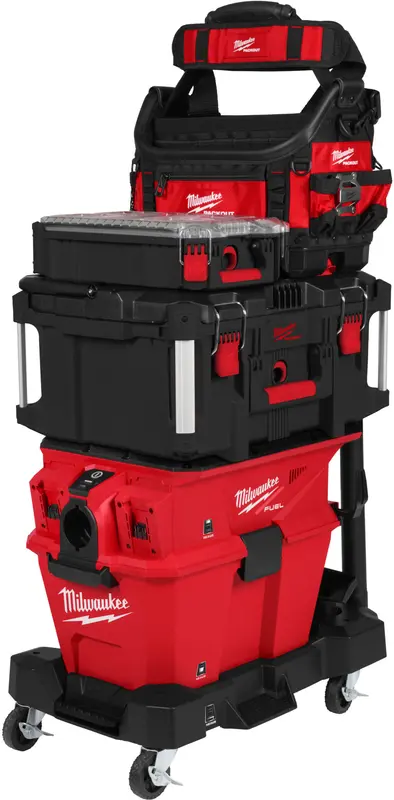 Пилосос акумуляторний NEXUS PACKOUT MILWAUKEE, M18 F2VC23LG2-0, 26л L-класс з насадками — Photo 5