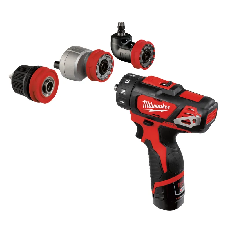 Дриль-шурупокрут акумуляторний MILWAUKEE M12 BDDXKIT-202C — Photo 1