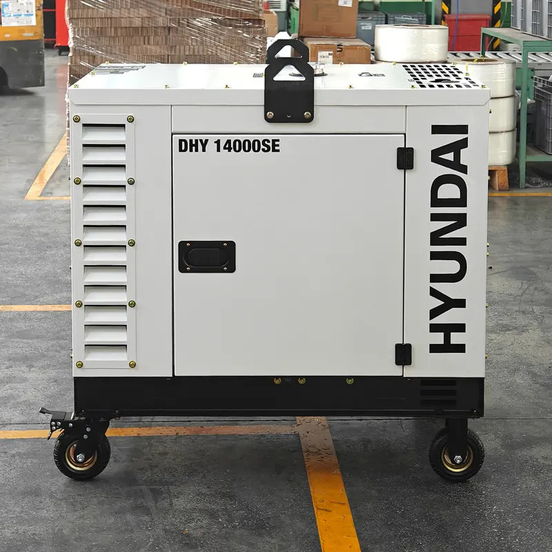 Дизельный генератор Hyundai DHY 14000SE — Photo 3