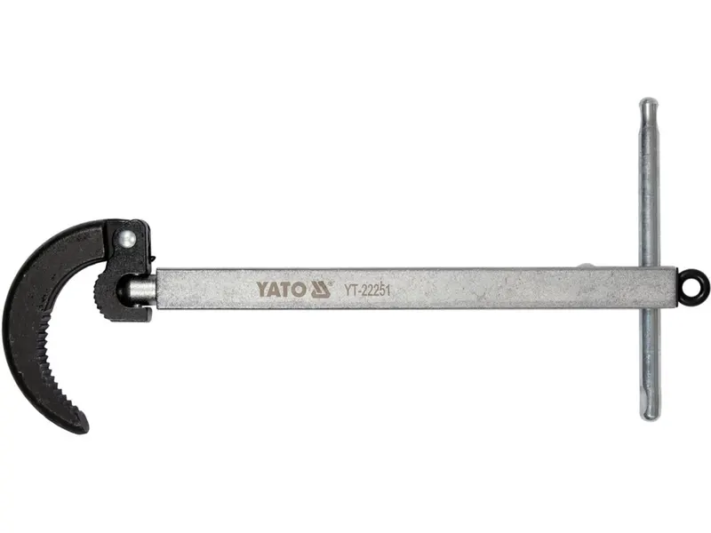 Ключ трубний гаковий до сантехнічних труб YATO: L= 230- 410 мм, до Ø= 32- 63,5 мм [6/12] — Photo 1