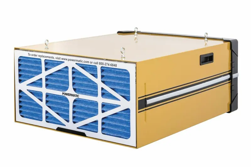 Блок фільтрації повітря POWERMATIC PM1200 : 230В 0,23(0,19)кВт. прод. 1140 1320 и 1620 м³/г. 5 мкм — Photo 2