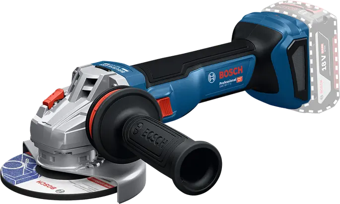Акумуляторна бещіткова кутова шліфмашина Bosch GWS 18V-11 S (solo)