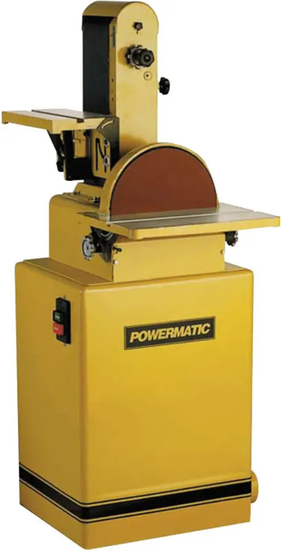 Шліфувальний тарілко-стрічковий верстат POWERMATIC 31A : 400В, 2(1,5)кВт, роб.стіл- 230х430 мм (2М)