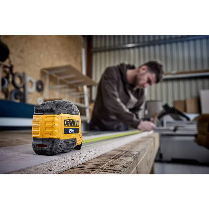 Рулетка вимірювальна COMPACT, 8 м х 28 мм DeWALT DWHT38128-0 — Photo 2