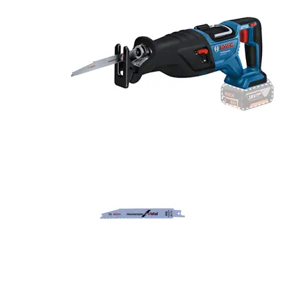 Акумуляторна шабельна пилка Bosch GSA 185-LI