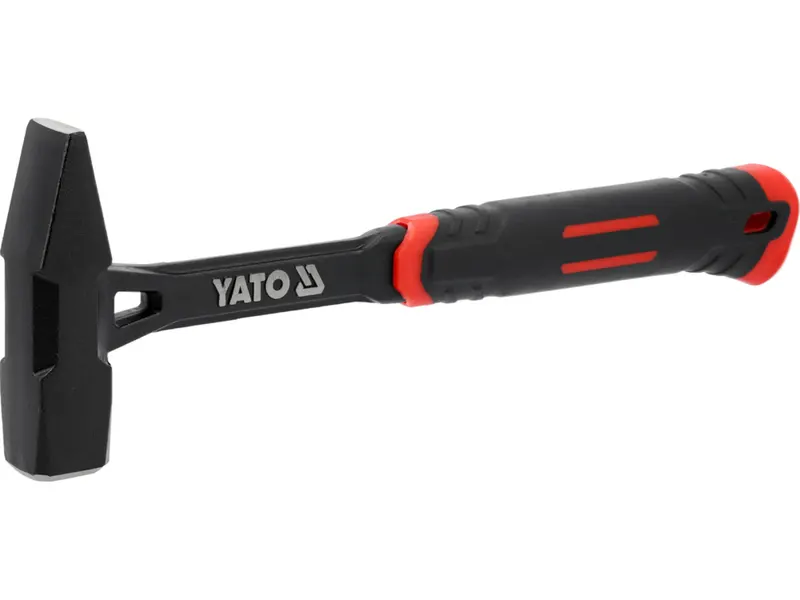 Молоток слюсарний, сталевий монолітний YATO m= 500 г [6/18]
