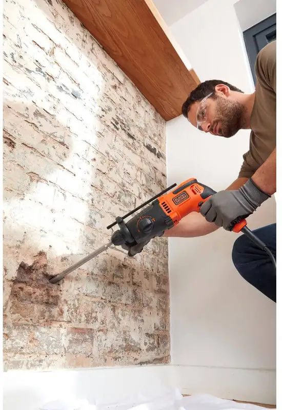 Перфоратор мережевий SDS-Plus BLACK+DECKER BEHS01K — Photo 8