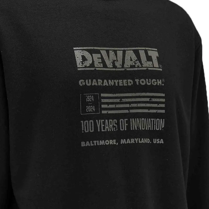 Світшот 100 YEAR LOGO SWEATSHIRT DeWALT DWC237-001-XXL — Photo 3