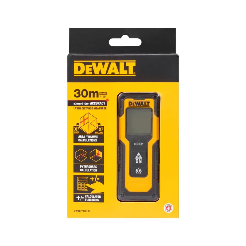 Далекомір лазерний DeWALT DWHT77100 — Photo 3