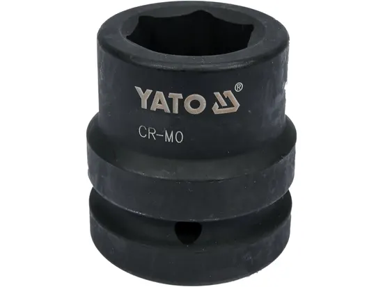 Головка торцева ударна 6-гранна YATO : квадрат 1", М= 27 мм, L= 59 мм [6/24]