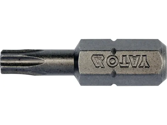 Насадка викруткова YATO : "TORX" T20 x 25 мм. HEX 1/4". 10 (Уп/Шт.) [20/100]