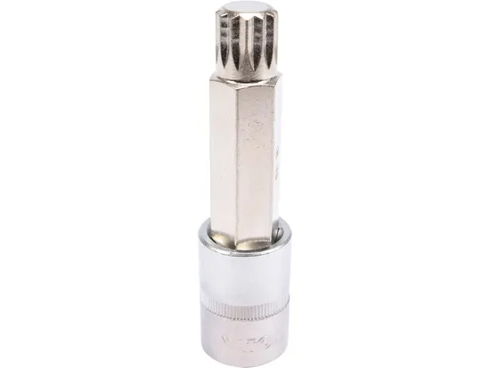 Головка торцева YATO квадрат 1/2 "SPLINE" подовжена M16, L= 100 мм [20/120]
