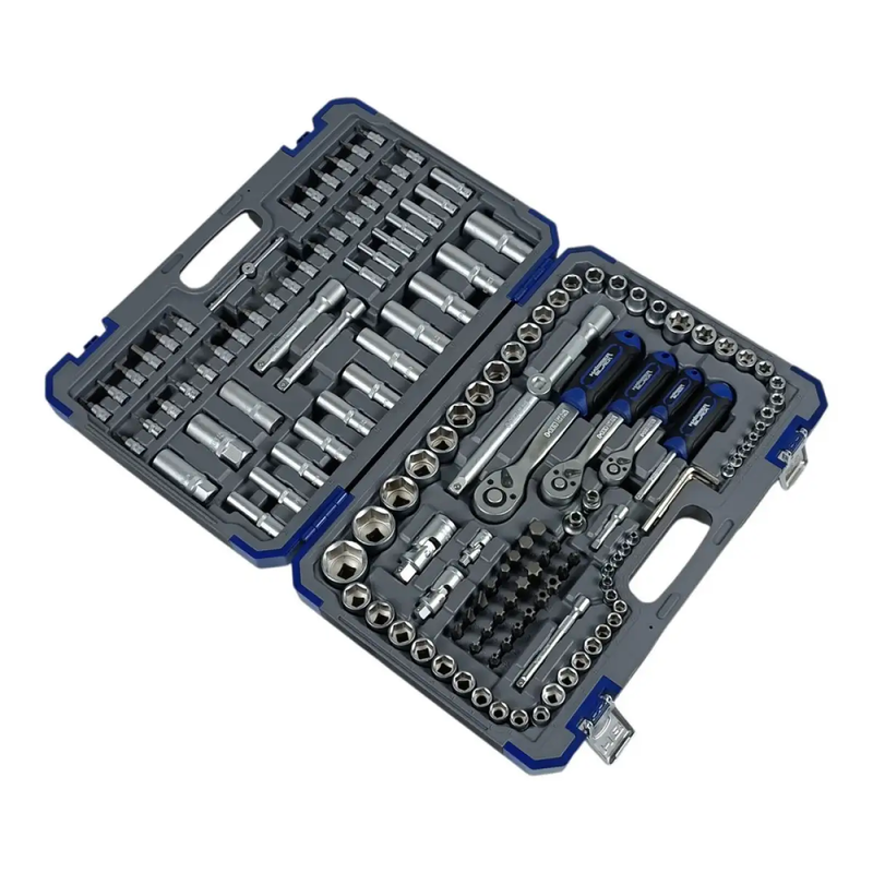 Набір інструментів професійний 1/4" і 3/8" і 1/2" 151 од. Haisser BLACK 70257
