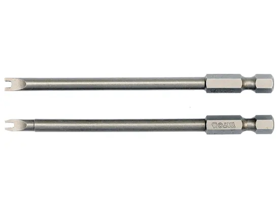 Набір насадок викруткових YATO : SPANNER #4-#8, HEX 1/4", L= 100 мм. 2 шт. [25/100]