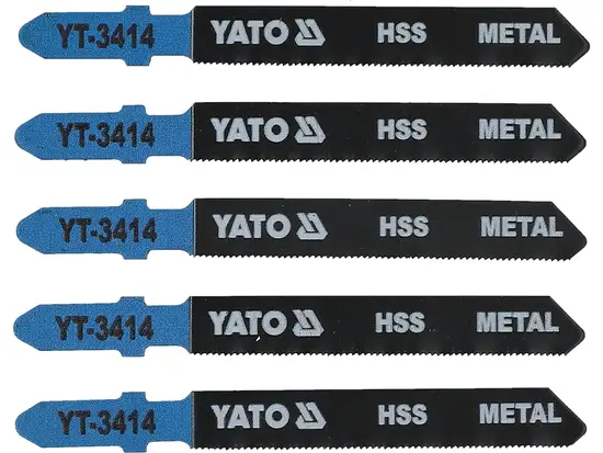 Полотно для електролобзика(метал) YATO : 32TPI, L= 75 мм, Уп. 5 Шт. [25/250]