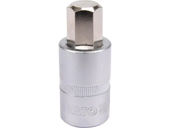 Головка торцева YATO квадрат 1/2 HEX M14, L= 55 мм [40/160]