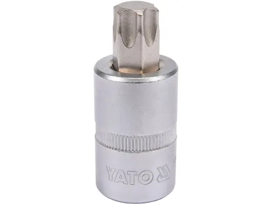 Головка торцева YATO квадрат 1/2 "TORX" Т60, L= 55 мм [40/160]