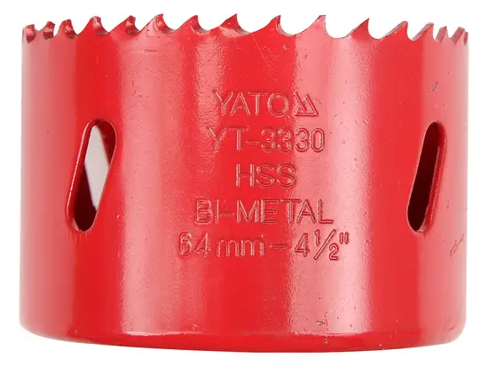 Пила кільцева BI-METAL YATO : HSS M3, Ø= 46 мм [25/100]