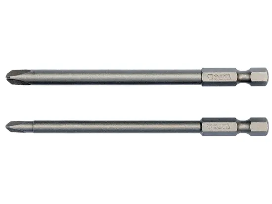 Набір насадок викруткових YATO : "TRI-WING" #2-#4, HEX 1/4", L= 100 мм. 2 шт. [25/100]