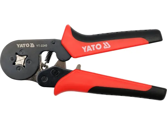 Кліщі для обтискання і зачистки проводів YATO, L=180 мм [6/36]