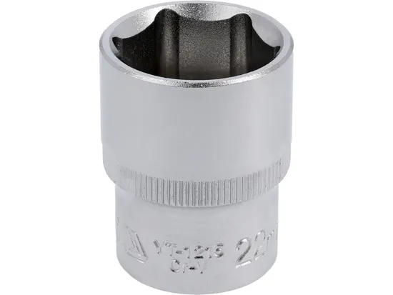 Головка торцева YATO : TORX E20, квадрат 1/2", L= 38 мм. CrV, [12/120/240]