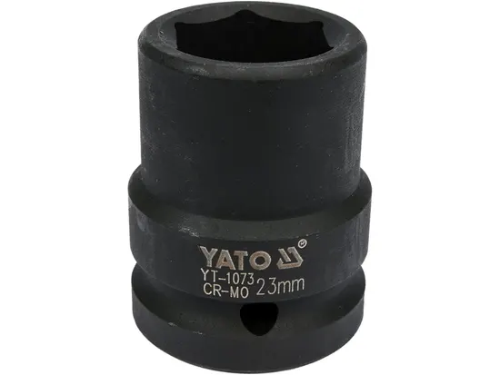 Головка торцева ударна 6-гранна YATO : квадрат 3/4", М= 23 мм, L= 50 мм [16/64]