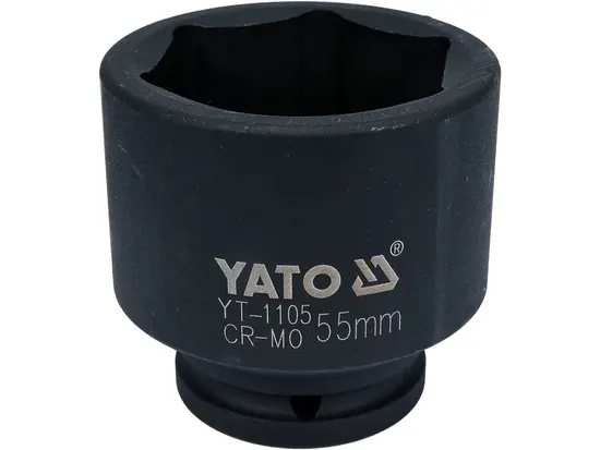 Головка торцева ударна 6-гранна YATO : квадрат 3/4", М= 55 мм, L= 74 мм [2/8]