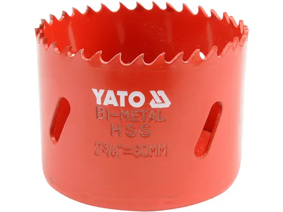 Пила кільцева BI-METAL YATO : HSS M3, Ø= 60 мм [25/50]