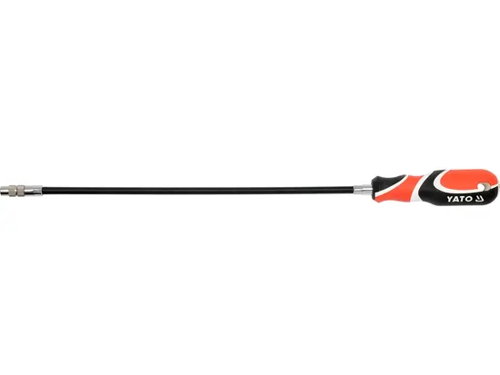 Викрутка з гнучким стержнем 6-гр. YATO : HEX 1/4" x 380 мм [6/72]