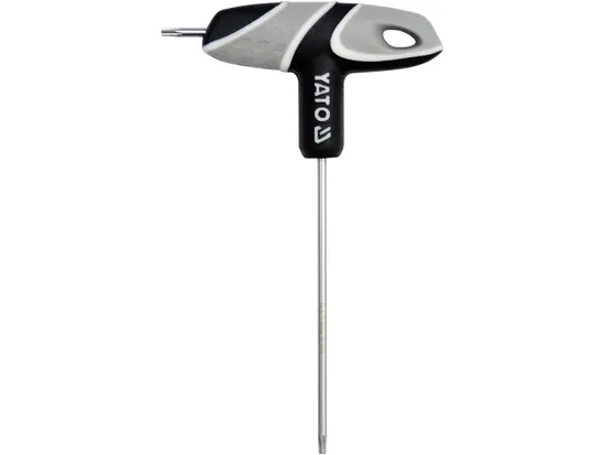 Ключ "TORX" YATO : "T"- образний, Т10, двосторонній, L= 100 мм [12/240]