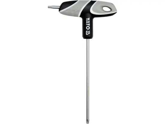 Ключ "TORX" YATO : "T"- образний, Т27, двосторонній, L= 140 мм [12/144]