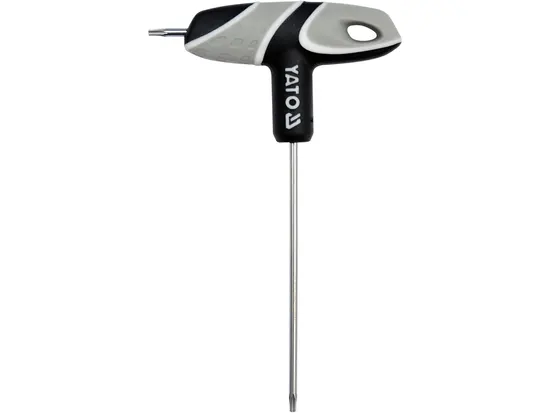 Ключ "TORX" YATO : "T"- образний, Т9, двосторонній, L= 100 мм [12/240]