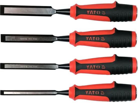 Стамески з полімерними ручками YATO YT-6281