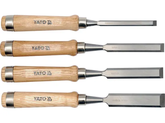 Стамески з дерев'яними ручками YATO YT-6260