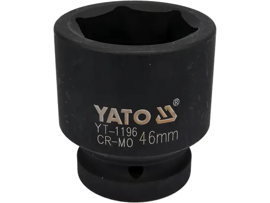 Головка торцева ударна 6-гранна YATO : квадрат 1", М= 46 мм, L= 73 мм [3/12]