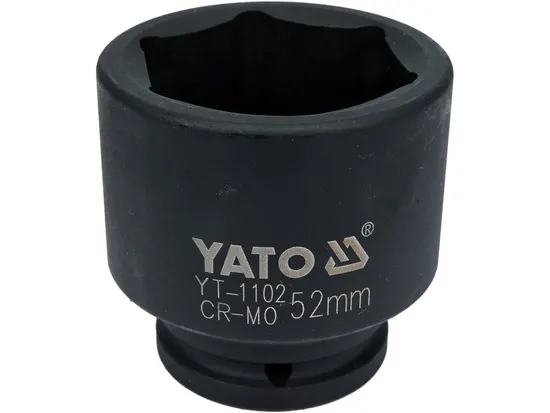 Головка торцева ударна 6-гранна YATO : квадрат 3/4", М= 52 мм, L= 72 мм [2/8]