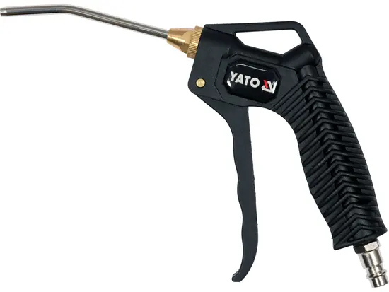 Пістолет пневматичний продувальний YATO з соплом l=110 мм, Ø=1/4", для тиску- 0.8 MPa [20/40]