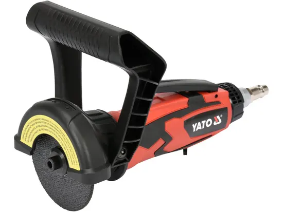 Різак пневматичний, ручний YATO для диска Ø= 75/9.5 мм, Ø= 1/4", 8 Bar, 170 л/хв [20]