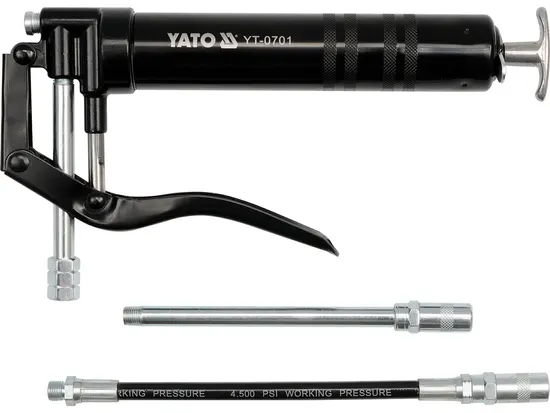 Шприц мастильний YATO, 120 см³, 310 Bar. з картриджем [30]
