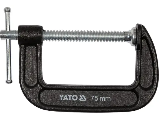 Струбцина з гвинтовим затиском "G" подібна YATO YT-64252